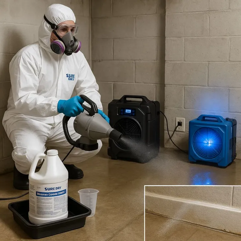 Sanitization and Odor Removal process in Mogadore, OH