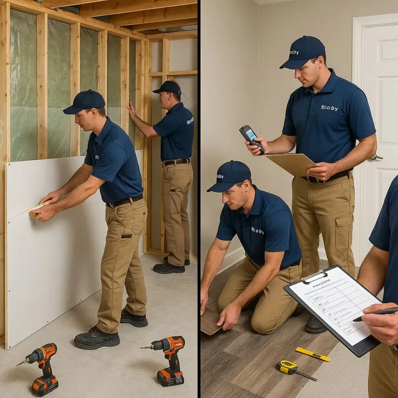 Repairs and Reconstruction process in Mogadore, OH
